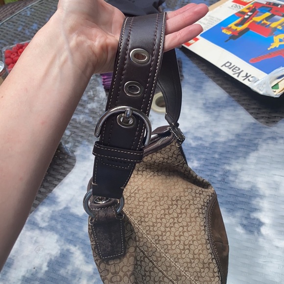 Coach purse authentic shoulder bag - Picture 2 of 5